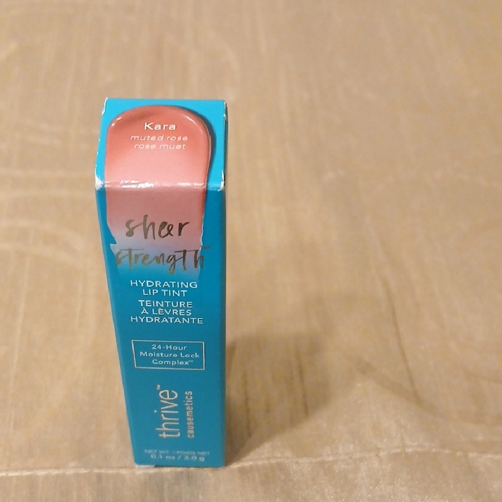 Thrive Causemetics Hydrating Lip Tint 0.1 oz-Kara muted rose - Picture 2 of 3